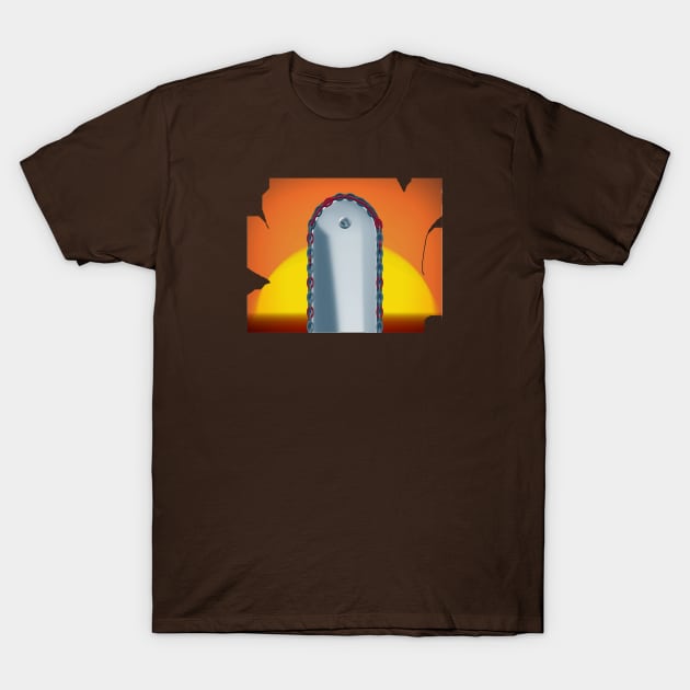 Sundown Saw T-Shirt by MTJam productions